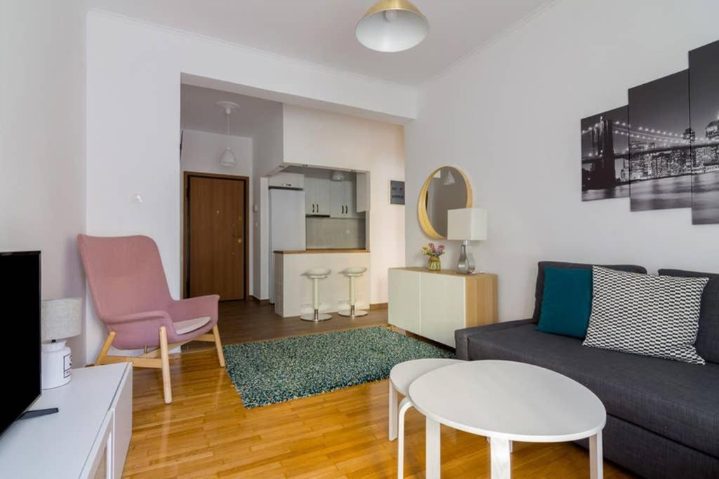 Brand New Decorated Flat For 4 Ppl In Pagrati Apartamento Atenas Exterior foto