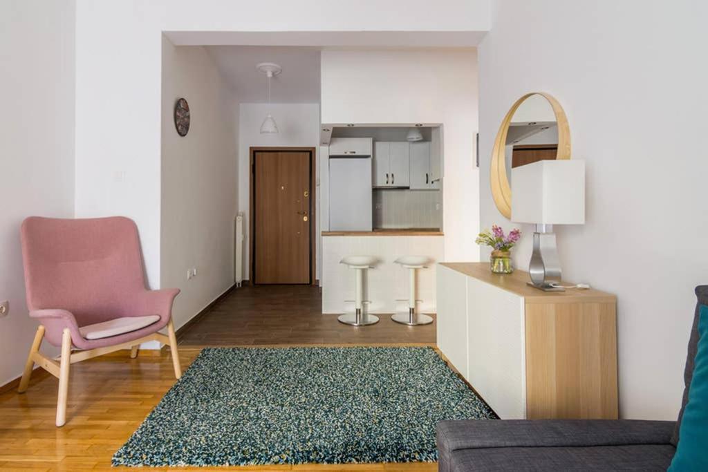 Brand New Decorated Flat For 4 Ppl In Pagrati Apartamento Atenas Exterior foto